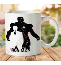 Art Hediye 1-1077 Iron Man İki Tarafı Baskılı Kupa Bardak