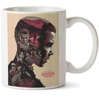 Art Hediye Stranger Things 44 İki Tarafı Baskılı Kupa Bardak