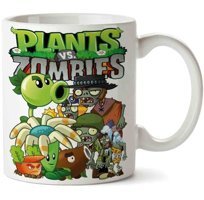 Art Hediye Plants Vs Zombıes İki Tarafı Baskılı Kupa Bardak