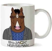 Art Hediye Bojack Horseman 4 İki Tarafı Baskılı Kupa Bardak