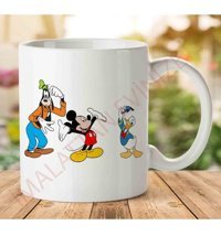 Art Hediye A2412 Goofy İki Tarafı Baskılı Kupa Bardak