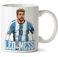 Art Hediye Leo Messi İki Tarafı Baskılı Kupa Bardak