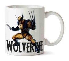 Şart Hediye Wolverıne İki Tarafı Baskılı Kupa Bardak