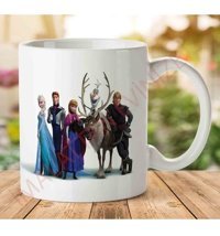 Art Hediye A2402 Frozen İki Tarafı Baskılı Kupa Bardak