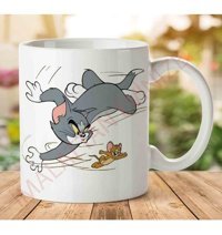 Art Hediye A2581 Tom And Jerry İki Tarafı Baskılı Kupa Bardak