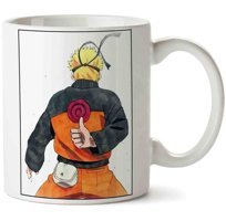 Art Hediye Naruto Ok İki Tarafı Baskılı Kupa Bardak