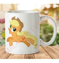 Art Hediye My-Little-Pony-Png İki Tarafı Baskılı Kupa Bardak