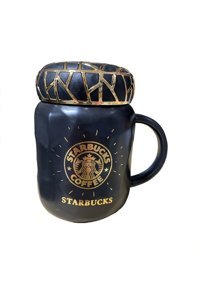 Netavantaj Starbucks Kapaklı Siyah Kupa Büyük Boy