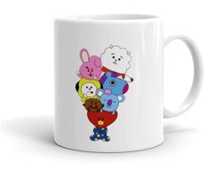 Mini Maker Kids Kişiye Özel Bt21 Kupa Bardak