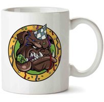 Art Hediye Francky The Bulldog İki Tarafı Baskılı Kupa Bardak