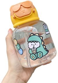Luckystar Çocuk Plastik Su Şişesi - Sarı