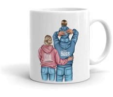 Mini Maker Kids Kişiye Özel Anne Baba Çocuk Kupa Bardak