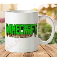 Art Hediye Minecraft-Png İki Tarafı Baskılı Kupa Bardak