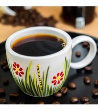 İlbay Çini Takı İlbay Seramik Kupa Mug Bulut Kırmızı Papatya