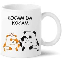 Baskıbazar Baskı Bazar Kocamda Kocam Baskılı Kupa Bardağı