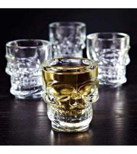 Çılgıntrend 4'Lü Kuru Kafa Shot Bardak Seti