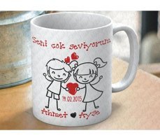 Etiketci Abla Sevgili Kupası 23 - Çift Taraflı Baskı