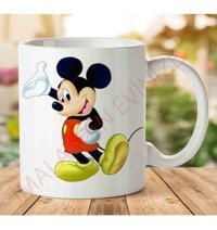 Art Hediye Mickey İki Tarafı Baskılı Kupa Bardak