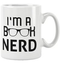 Qoeuyl Boutique I Am A Book Nerd Baskılı Kupa Bardak