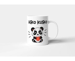 Promosyon Dünyam Baskılı Kupa Bardak - Aşko Kuşko