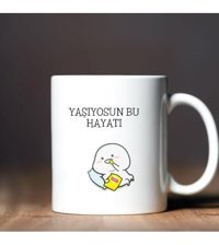 Çılgıntrend Yaşıyosun Bu Hayatı Tasarımlı Kupa Bardak