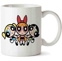 Art Hediye Powerpuff Girls 2 İki Tarafı Baskılı Kupa Bardak