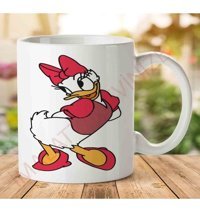 Art Hediye Daisy-Duck İki Tarafı Baskılı Kupa Bardak