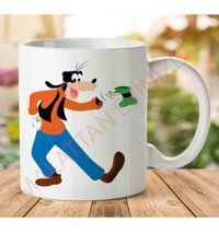 Art Hediye A2414 Goofy İki Tarafı Baskılı Kupa Bardak