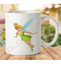 Art Hediye A2575 Tinker Bell İki Tarafı Baskılı Kupa Bardak