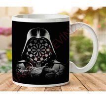 Art Hediye Dart Vader İki Tarafı Baskılı Kupa Bardak