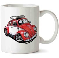 Art Hediye Volkswagen 3 İki Tarafı Baskılı Kupa Bardak