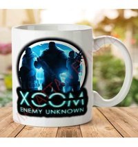 Art Hediye A2599 Xcom İki Tarafı Baskılı Kupa Bardak