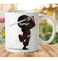 Art Hediye A2484 Ninja İki Tarafı Baskılı Kupa Bardak