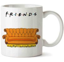 Art Hediye Friends Sofa İki Tarafı Baskılı Kupa Bardak