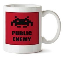 Art Hediye Publıc Enemy İki Tarafı Baskılı Kupa Bardak