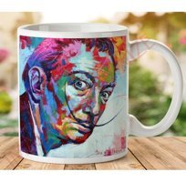 Art Hediye 1-406 Salvador Dalı İki Tarafı Baskılı Kupa Bardak