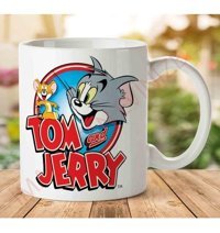 Art Hediye 1-1254 Tom Ve Jerry İki Tarafı Baskılı Kupa Bardak