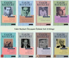 Fakir Baykurt Özyaşam Öyküsü Seti-8 Kitap Takım Fakir Baykurt Literatür Yayıncılık