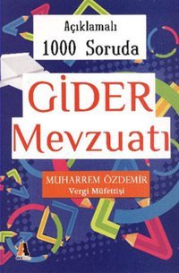 Gider Mevzuatı Muharrem Özdemir Akis Kitap