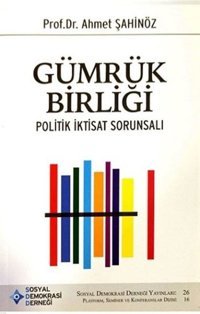 Gümrük Birliği - Politik İktisadi Sorunsalı SDD Ahmet Şahinöz SDD-Sosyal Demokrasi Derneği