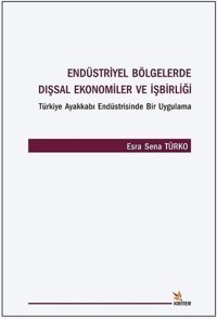 Endüstriyel Bölgelerde Dışsal Ekonomiler ve İşbirliği Esra Sena Türko Kriter