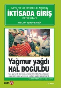 Meslek Yüksek Okulları İçin İktisada Giriş Tümay Ertek Beta Yayınları