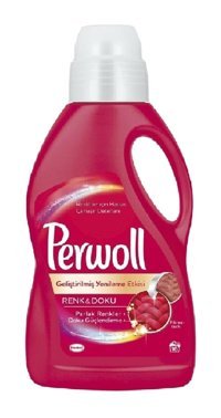 Perwoll Hassas Renkliler İçin 16 Yıkama Sıvı Deterjan 1 lt