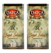 Datça Köy Ürünleri Soğuk Sıkım Organik Polifenolsüz Teneke 2 x 5 lt