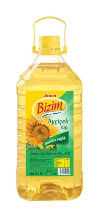 Bizim Plastik Ayçiçek Yağı 5lt