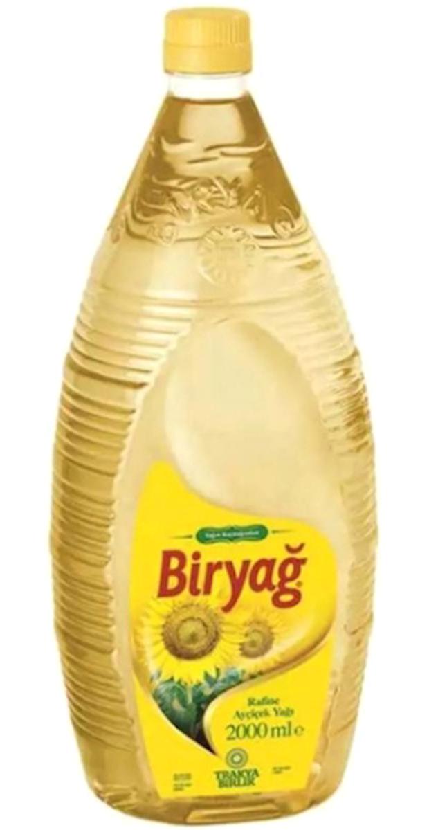 Biryağ Plastik Ayçiçek Yağı 4x2lt