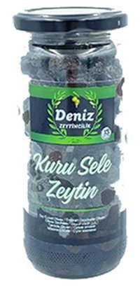 Deniz Zeytincilik Sele Siyah Zeytin Kavanoz 300 gr