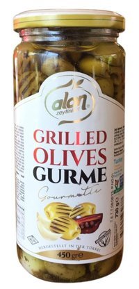 Alan Zeytinleri Izgara Yeşil Zeytin 450 gr