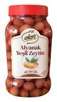 Alan Zeytinleri Yeşil Zeytin 900 gr