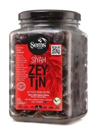 Şems Siyah Zeytin 1 kg